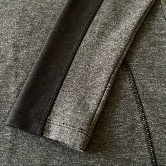 Athleta Women’s Omega Dress Long Sleeve Size S Black Grey - Picture 4 of 9
